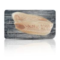 congelato pesce filetto tagliare su isolato trasparente sfondo png