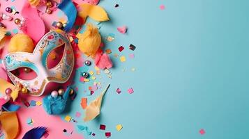 Background of Carnival banner concept design, photo