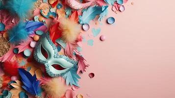 Background banner design for Carnival, photo