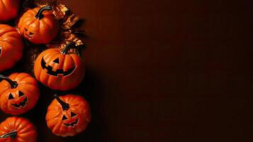 Happy Halloween Sale Banner background concept design with perfect ornament and view, photo