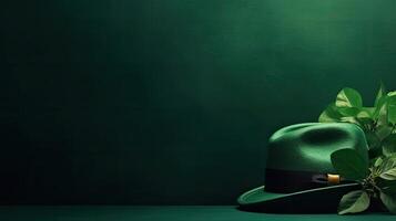 Background of St Patrick's banner concept design, photo