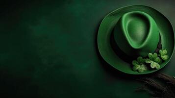 Background banner design for St Patrick's, photo