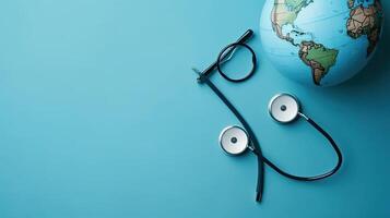 World Health Day Background Design Perfect Concept for Banner Design, photo