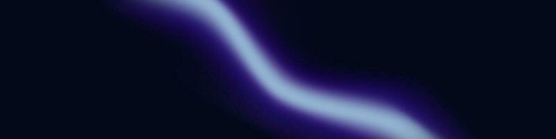 Soft Abstract Dark Blue Gradient Horizontal Banner Artwork. Blue Gradient Fluid Waves Concept. Vector Illustration. EPS 10.