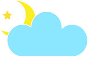 the moon weather icon illustration png