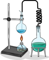 chemisch laboratorium wetenschap en technologie. wetenschap, opleiding, chemie, experiment png