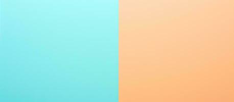 Photo of an abstract background with vibrant orange and blue colors and a clean white border with copy space