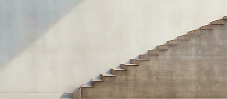 Photo of a man skateboarding down a flight of stairs with skill and precision with copy space