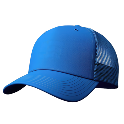 blue baseball cap isolated on transparent background ,cap cut out mock up  ,generative ai 27927236 PNG