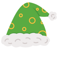 illustration de Père Noël chapeau png