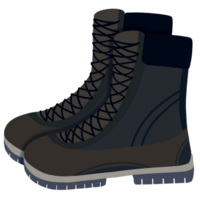 Illustration von ein Paar von Stiefel png