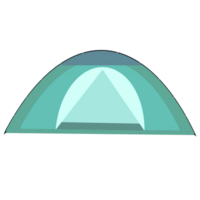 blå tält, camping tält png
