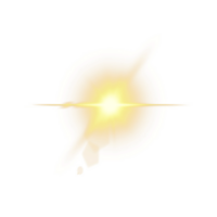 d'or lumière effet png