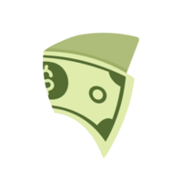 Folded money Illustration png