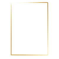 Gold Rahmen Rand png