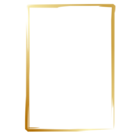 Gold Rahmen Rand png