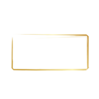 Gold Rahmen Rand png