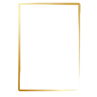 Gold Rahmen Rand png