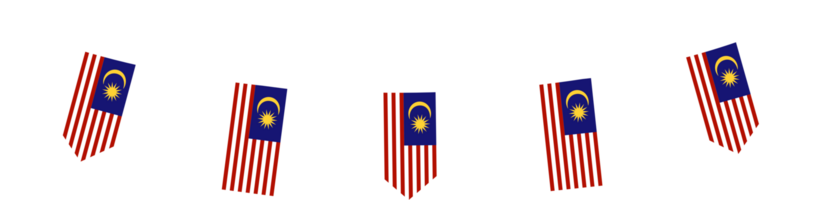 hangende Maleisië vlag png