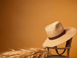 comercial minimalistic boho composition with copy space photo