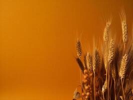 comercial minimalistic boho composition with copy space photo