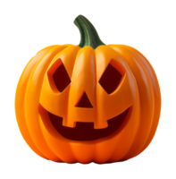 Halloween-Kürbis mit gruseligem Gesicht png