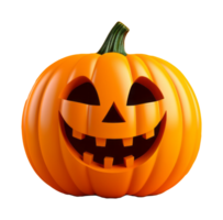 halloween pumpkin with scary face png
