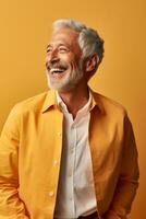 handsome man emotional dynamic pose AI Generative photo