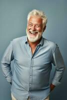 handsome man emotional dynamic pose AI Generative photo