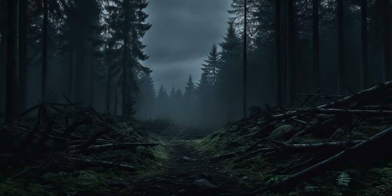 Dark Forest Background Stock Photos, Images and Backgrounds for Free