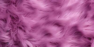 AI Generated. AI Generative. Decorative beautiful cotton pink purple soft furry texture bacground. Graphic Art photo