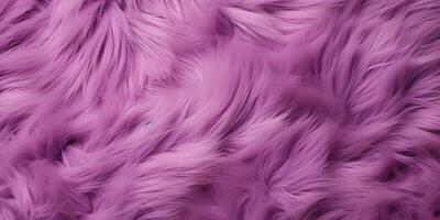 AI Generated. AI Generative. Decorative beautiful cotton pink purple soft furry texture bacground. Graphic Art photo