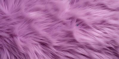 AI Generated. AI Generative. Decorative beautiful cotton pink purple soft furry texture bacground. Graphic Art photo