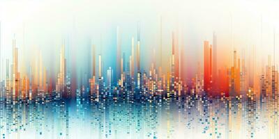 AI Generated. AI Generative. Data science coding programming work business technology abstract background monitor process. Graphic Art photo