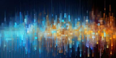 AI Generated. AI Generative. Data science coding programming work business technology abstract background monitor process. Graphic Art photo
