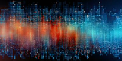 ai generado. ai generativo. datos Ciencias codificación programación trabajo negocio tecnología resumen antecedentes monitor proceso. gráfico Arte foto