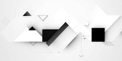 AI Generated. AI Generative. Minimal geometric abstract shapes graphic background poster mock up. Graphic Art photo