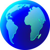 mundo mapa global icono resumen gráfico diseño para decoración png