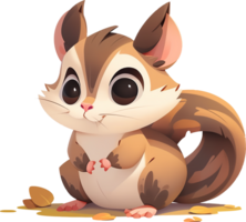 Cheeky Charmers Adorable Squirrels in Action with AI Generated png