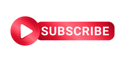 subscribe button icon red transparent background png