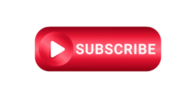 subscribe button icon red transparent background png