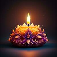 Diwali holiday background photo