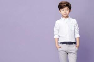 Fashion model kids photo