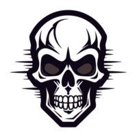 cranio silhouette - generativo ai png