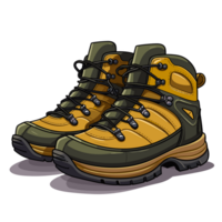 Wandern Stiefel - - generativ ai png