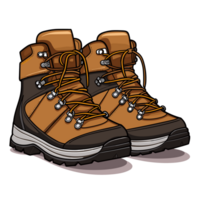 Wandern Stiefel - - generativ ai png