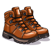 Wandern Stiefel - - generativ ai png