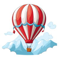 aire globo clipart - generativo ai png