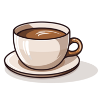 Kaffee Tasse Clip Art - - generativ ai png