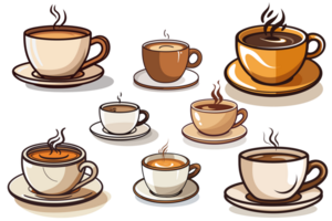 Coffee Cup Clipart - Generative Ai png